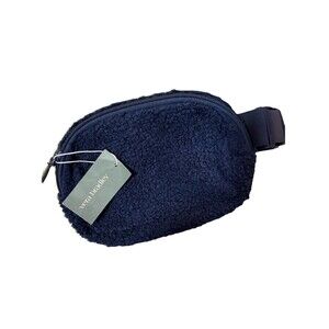 Vera Bradley Woodward Small Belt Bag New Navy Blue